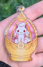 Untitled Madoka Keychain Side one